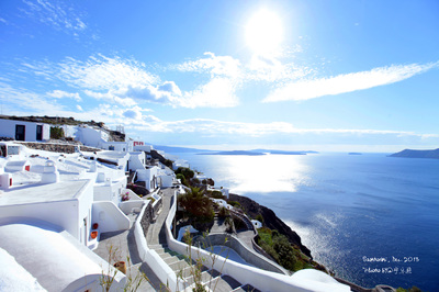 我的赤足旅行 希腊冬日里的圣托里尼